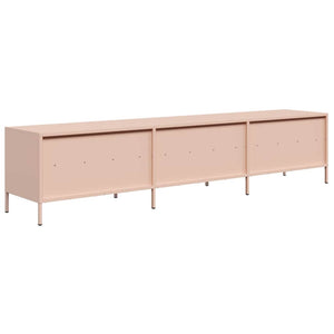 Rosa TV-Schrank 202 cm aus Stahl