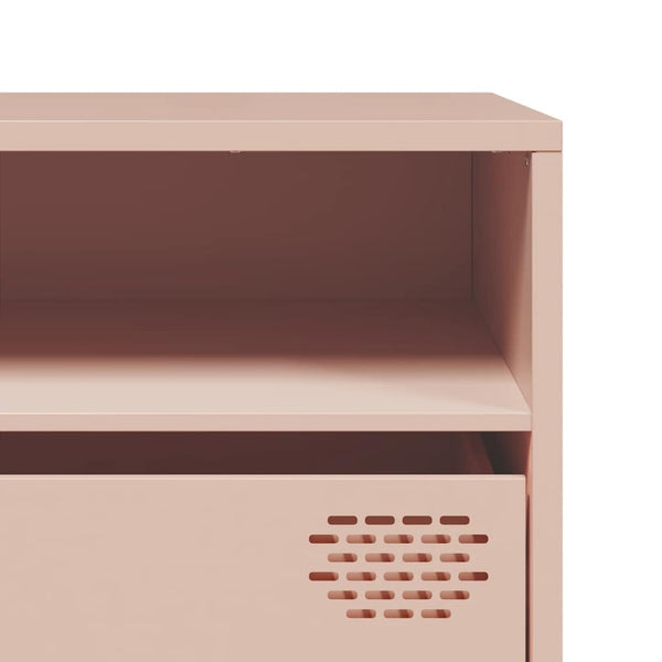 Rosa TV-Schrank 202 cm aus Stahl