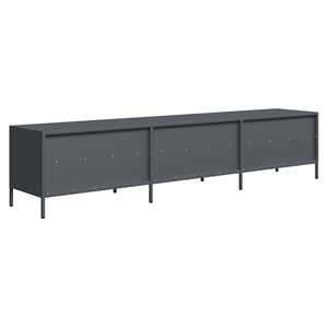 Anthrazit TV-Schrank, 202 cm