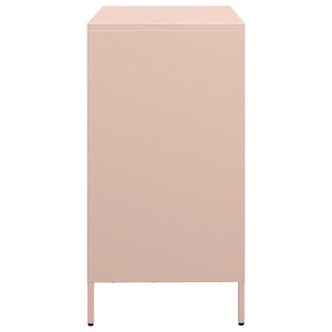 Rosa Sideboard, 68 cm, Stahl