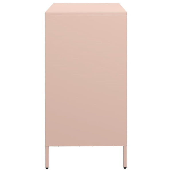 Rosa Sideboard, 68 cm, Stahl