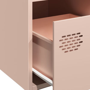 Rosa Sideboard, 68 cm, Stahl