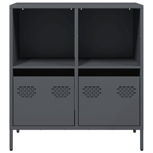 Anthrazit Sideboard 68 cm aus Stahl