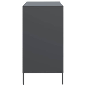 Anthrazit Sideboard 68 cm aus Stahl