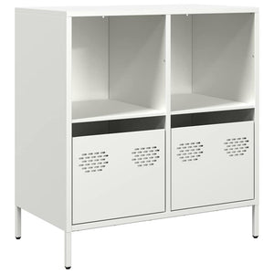 Weißes Sideboard 68 cm Stahl