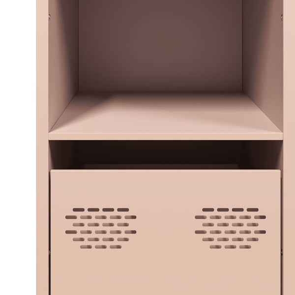 Rosa Sideboard aus Stahl, 101,5 cm