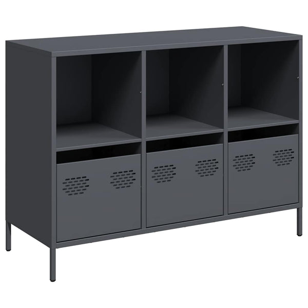 Anthrazit Sideboard 101,5 cm Stahl