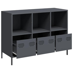 Anthrazit Sideboard 101,5 cm Stahl
