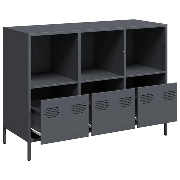 Anthrazit Sideboard 101,5 cm Stahl
