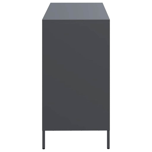 Anthrazit Sideboard 101,5 cm Stahl