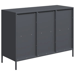 Anthrazit Sideboard 101,5 cm Stahl