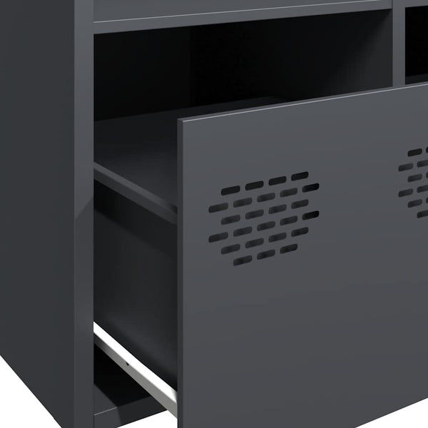 Anthrazit Sideboard 101,5 cm Stahl