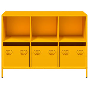 Senfgelbes Sideboard, 101,5 cm breit