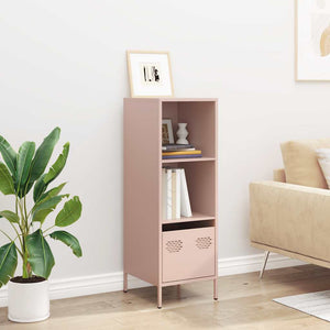 Highboard Rosa Stahl 35x39x103,5 cm