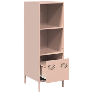 Highboard Rosa Stahl 35x39x103,5 cm