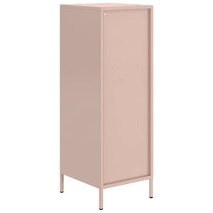 Highboard Rosa Stahl 35x39x103,5 cm
