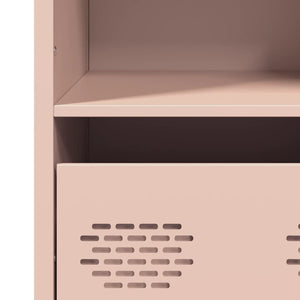 Highboard Rosa Stahl 35x39x103,5 cm
