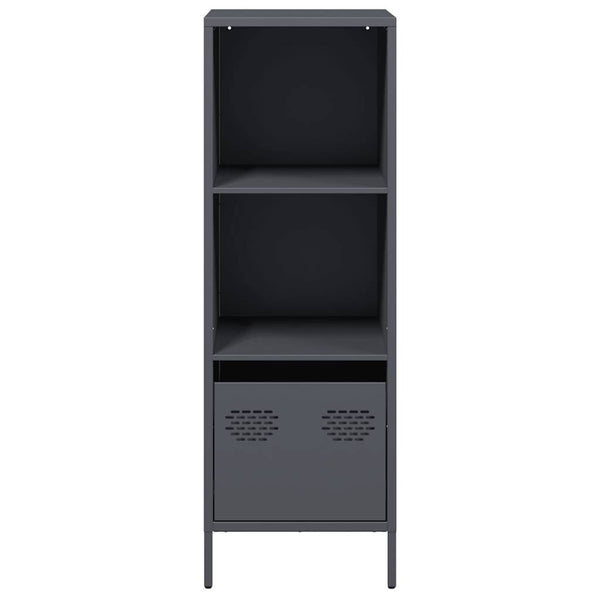 Highboard Anthrazit Stahl 35x39x103,5 cm
