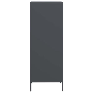 Highboard Anthrazit Stahl 35x39x103,5 cm