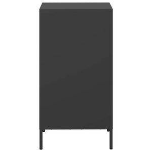 Schwarzes Sideboard 35x39x73,5 cm Stahl