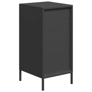 Schwarzes Sideboard 35x39x73,5 cm Stahl