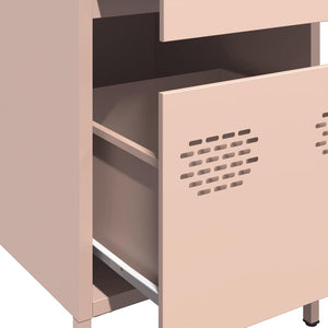 Rosa Sideboard, 35 cm, Stahl