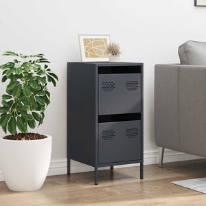 Anthrazit Sideboard, 35x39x73,5 cm, Stahl