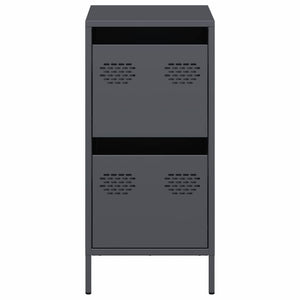 Anthrazit Sideboard, 35x39x73,5 cm, Stahl