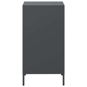 Anthrazit Sideboard, 35x39x73,5 cm, Stahl