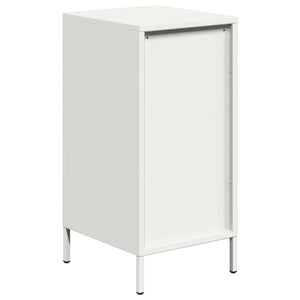 Weißes Sideboard 35x39x73,5 cm Stahl