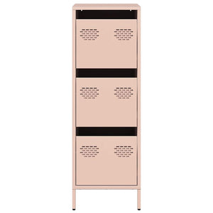 Highboard Rosa Stahl 39x35x103,5 cm