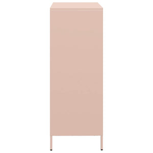 Highboard Rosa Stahl 39x35x103,5 cm