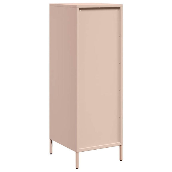 Highboard Rosa Stahl 39x35x103,5 cm