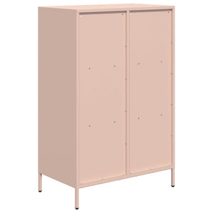 Highboard Rosa Stahl 68x39x103,5 cm
