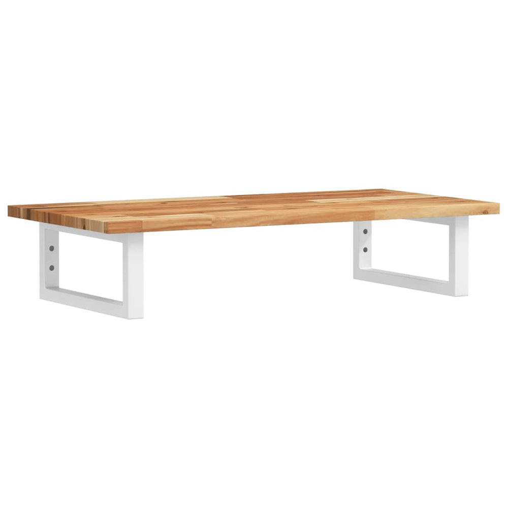 Waschbeckenregal Wandmontage Akazienholz Stahl