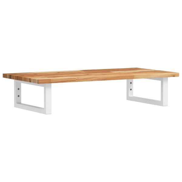 Waschbeckenregal Wandmontage Akazienholz Stahl
