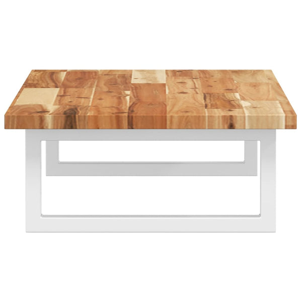 Waschbeckenregal Wandmontage Akazienholz Stahl