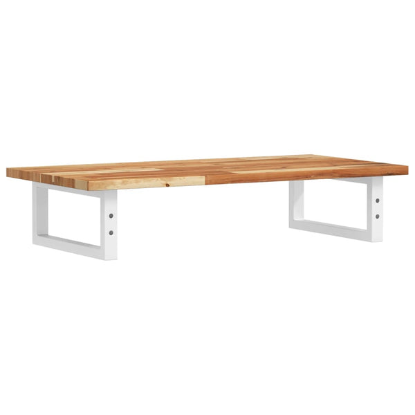 Waschbeckenregal Wandmontage Akazienholz Stahl