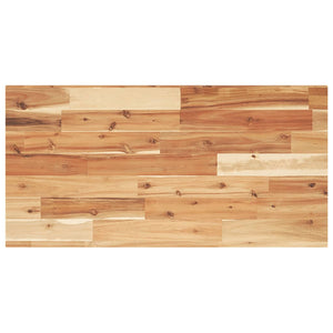 Waschbeckenregal Wandmontage Akazienholz Stahl