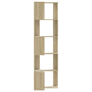 Eck-Bücherregal Sonoma Eiche, 5 Böden