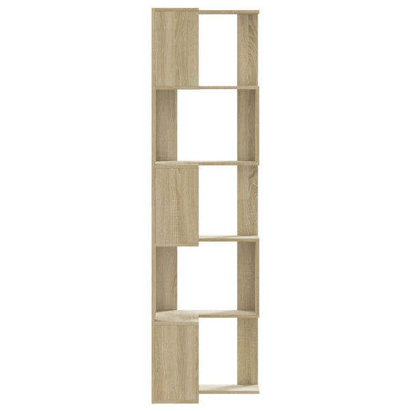 Eck-Bücherregal Sonoma Eiche, 5 Böden