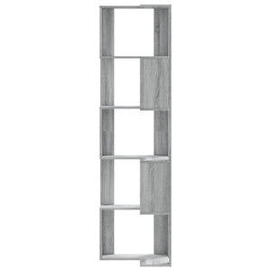 Bücherregal Grau Sonoma 50x50x179 cm