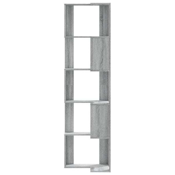 Bücherregal Grau Sonoma 50x50x179 cm