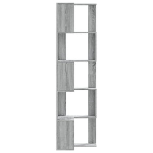 Bücherregal Grau Sonoma 50x50x179 cm