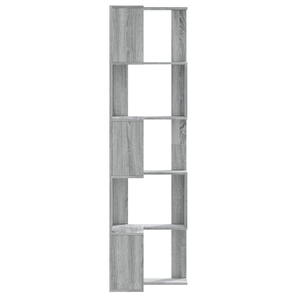 Bücherregal Grau Sonoma 50x50x179 cm