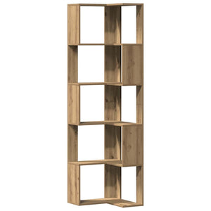 Eck Bücherregal Artisan Eiche 50x50x179cm
