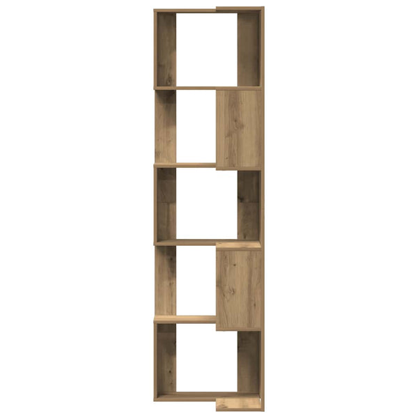Eck Bücherregal Artisan Eiche 50x50x179cm