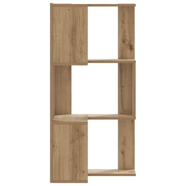 Eck-Bücherregal, 3 Böden, Artisan Eiche