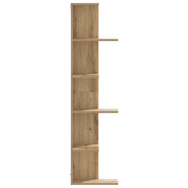 Eck-Wandregal Artisan Eiche 140cm