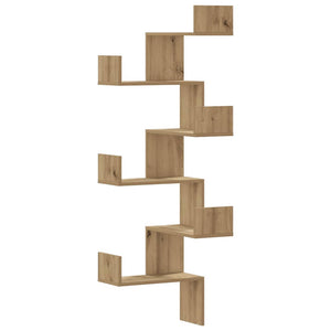Eck-Wandregal Artisan Eiche 45x147 cm